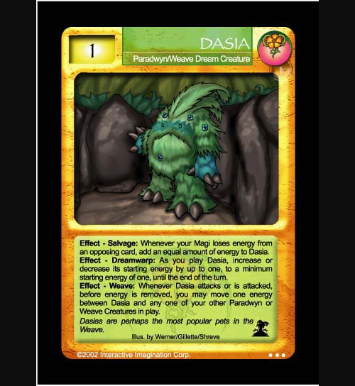 Dasia - Paradwyn
